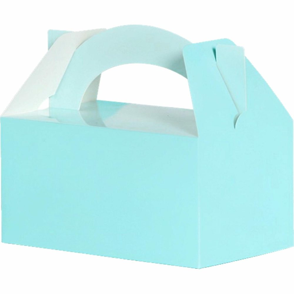 Party Boxes & Containers | Light Blue Two Tone Pastel Lolly/Treat Boxes (Pack Of 5) Gifts Party Boxes & Containers