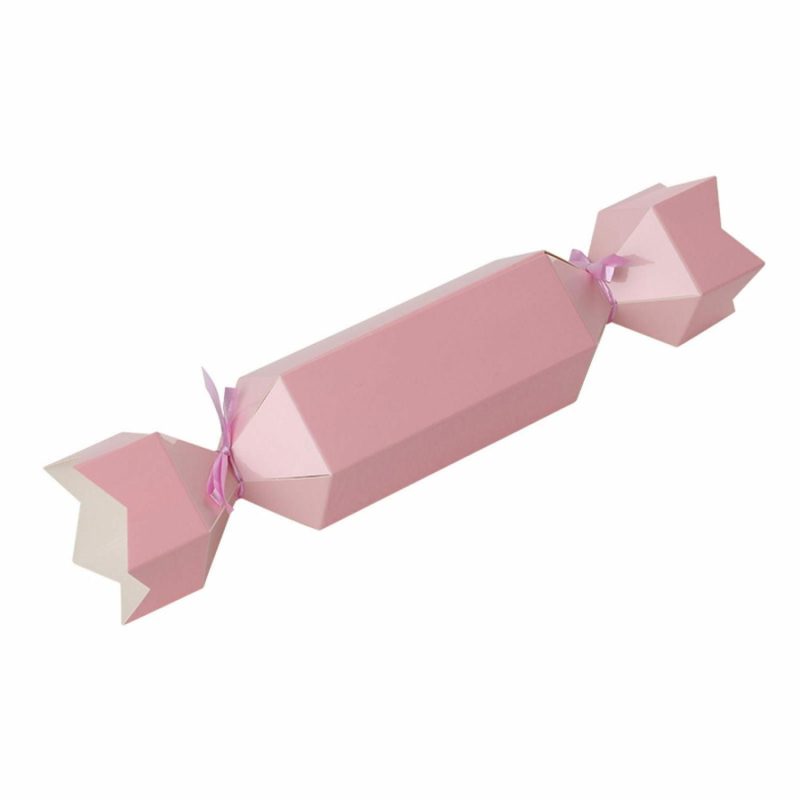 Party Boxes & Containers | Pink Two Tone Bon Bons Boxes (Pack Of 10) Gifts Party Boxes & Containers