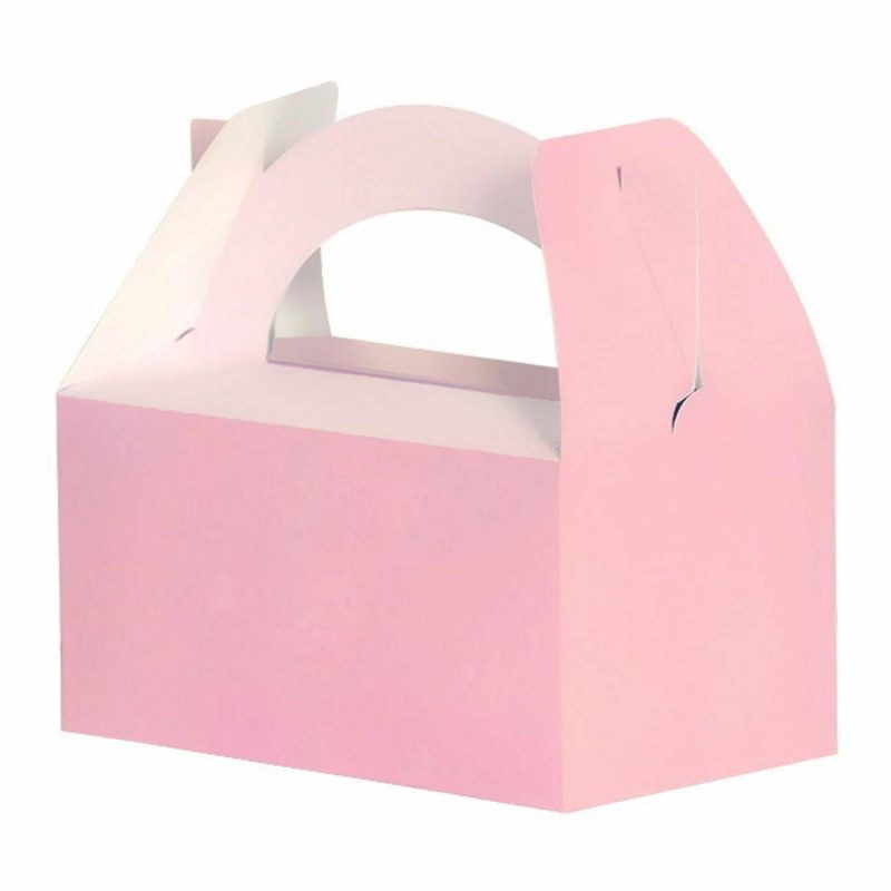 Party Boxes & Containers | Pink Two Tone Pastel Lolly/Treat Boxes (Pack Of 5) Gifts Party Boxes & Containers