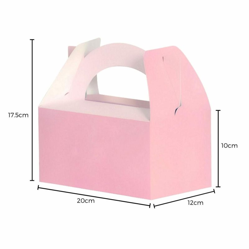 Party Boxes & Containers | Pink Two Tone Pastel Lolly/Treat Boxes (Pack Of 5) Gifts Party Boxes & Containers