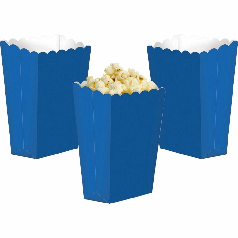 Party Boxes & Containers | Royal Blue Treat Boxes (Pack Of 5) Gifts Party Boxes & Containers