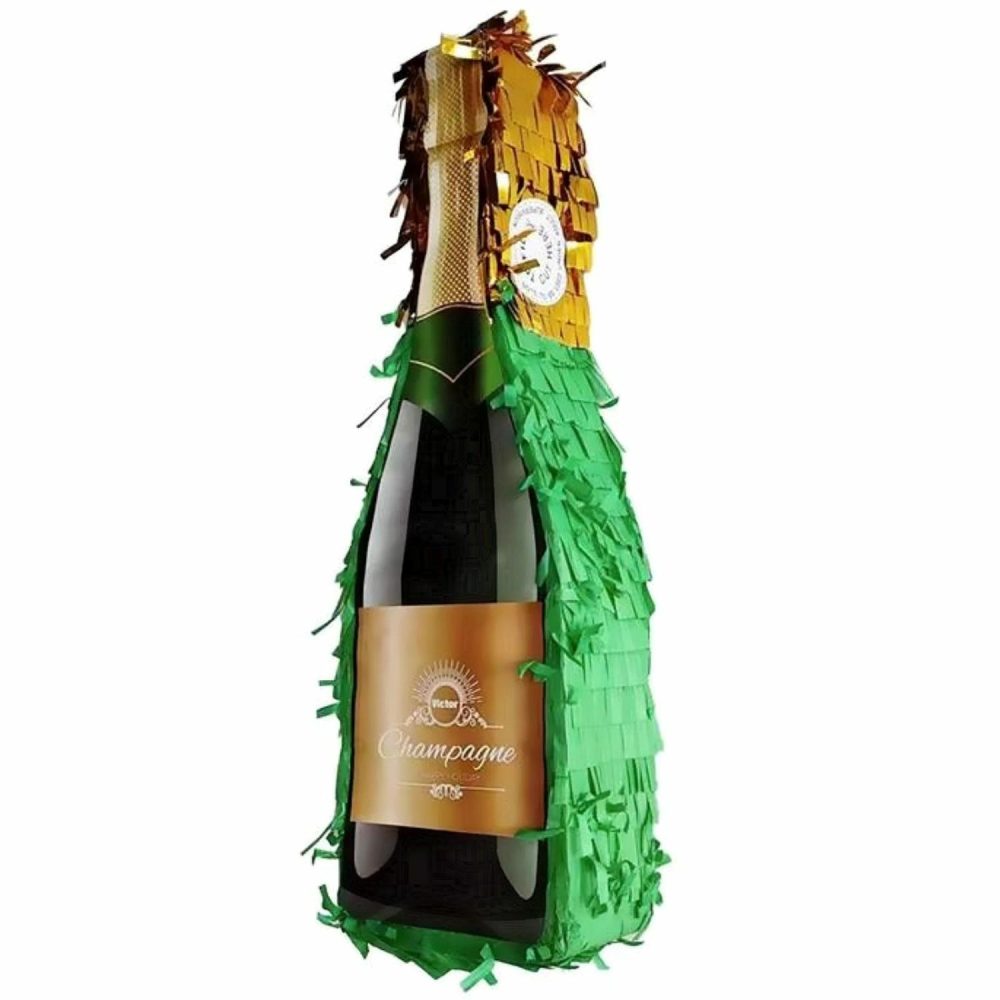 Pinatas | Champagne Bottle Pinata Decor Pinatas