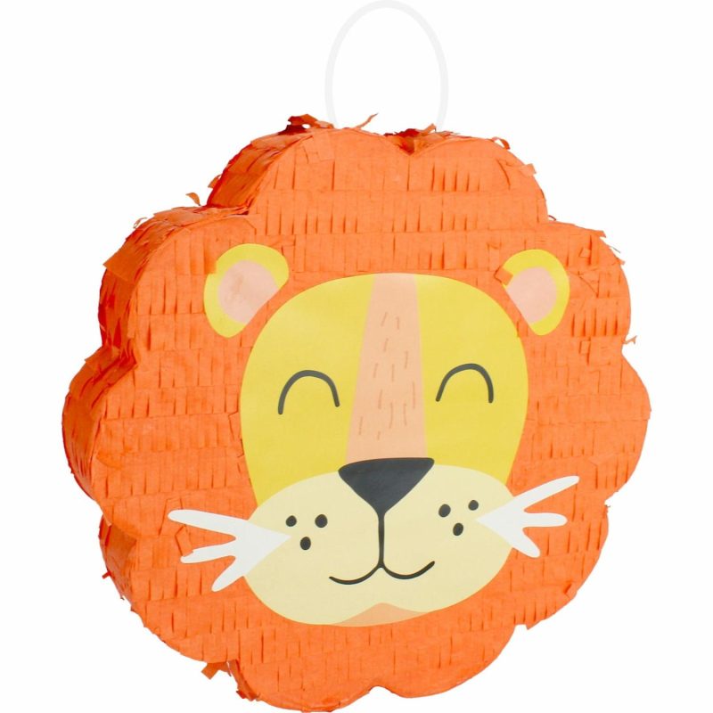 Pinatas | Get Wild Jungle Lion Mini Pinata Decoration Decor Pinatas