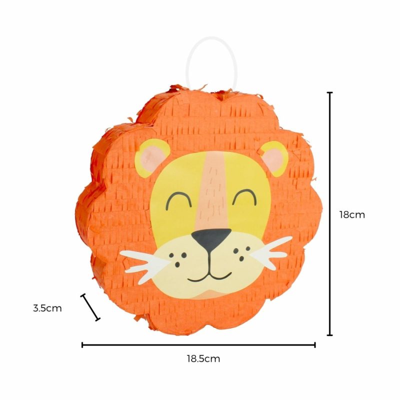 Pinatas | Get Wild Jungle Lion Mini Pinata Decoration Decor Pinatas