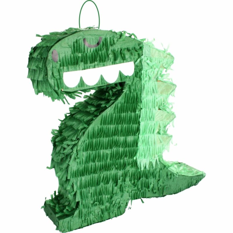 Pinatas | Green T-Rex Pinata Decor Pinatas