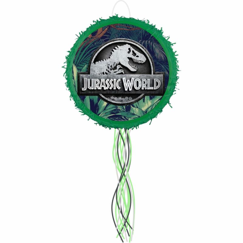 Pinatas | Jurassic Into The Wild Pull String Pinata Decor Pinatas