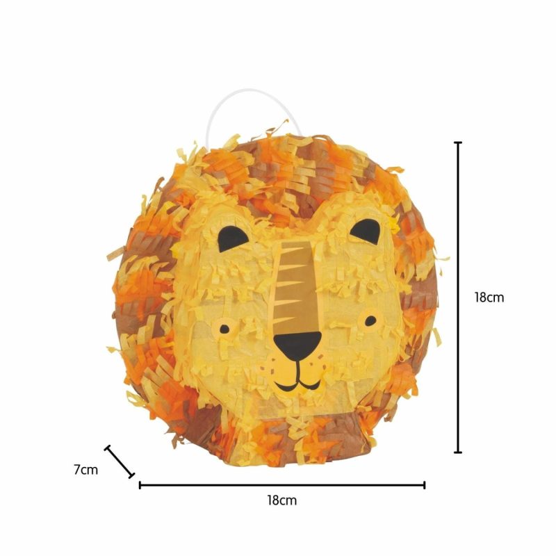 Pinatas | Mini Lion Pinata Decoration 17Cm Decor Pinatas