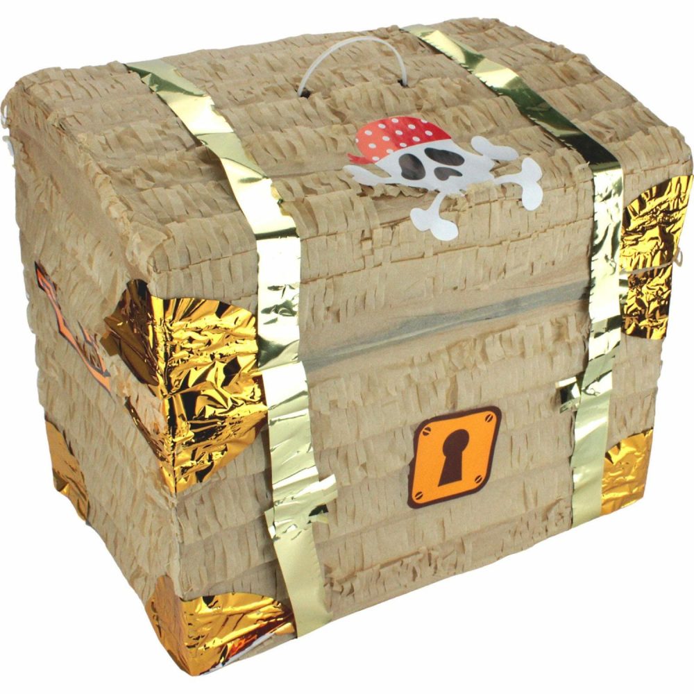 Pinatas | Pirate’s Treasure Chest Pinata Decor Pinatas