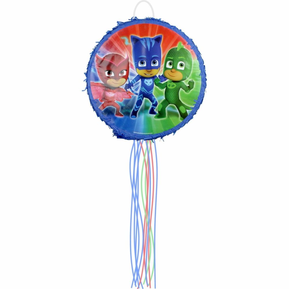 Pinatas | Pj Masks Pull String Pinata Decor Pinatas