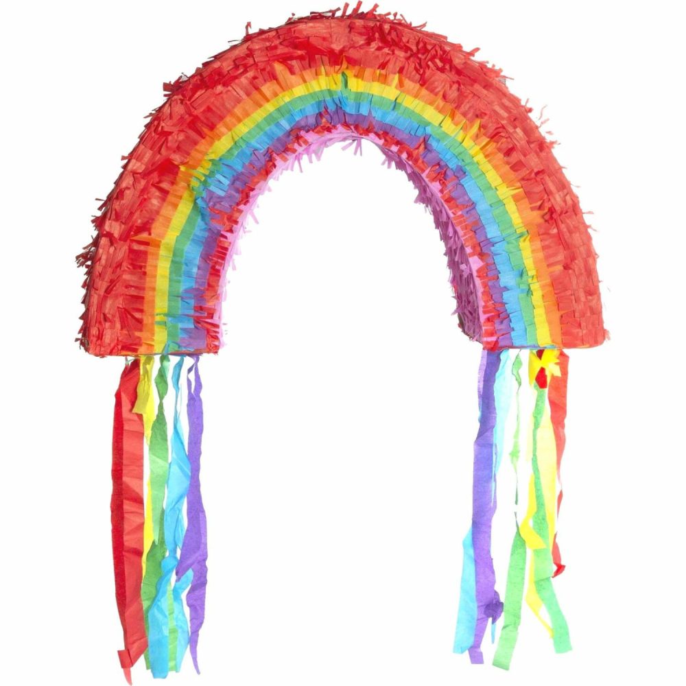 Pinatas | Rainbow Ribbons Pinata Decor Pinatas