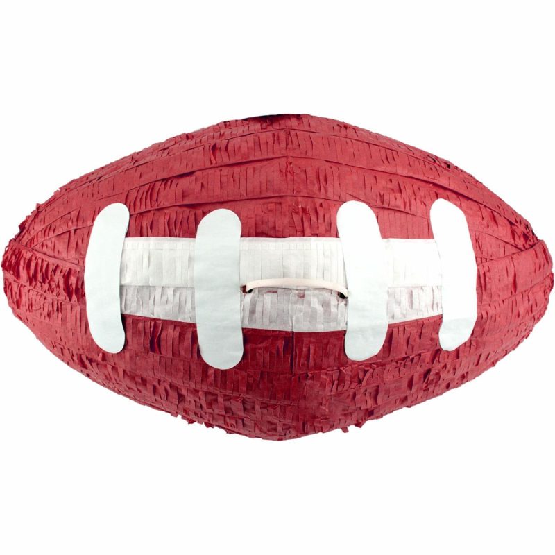 Pinatas | Red Football Pinata Decor Pinatas