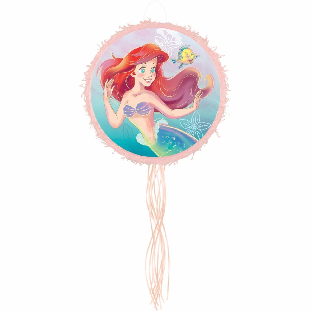 Pinatas | The Little Mermaid Pull String Pinata Decor Pinatas