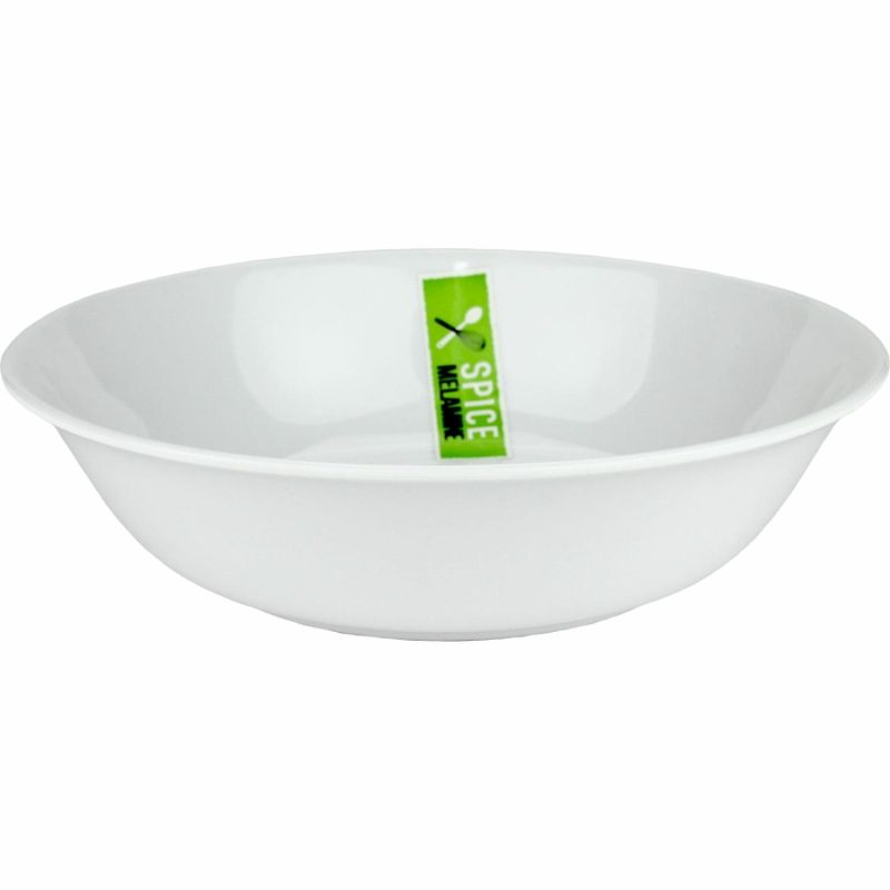 Plates, Platters & Bowls | White Round Melamine Cereal Bowl 20Cm Catering & Kitchen Plates, Platters & Bowls