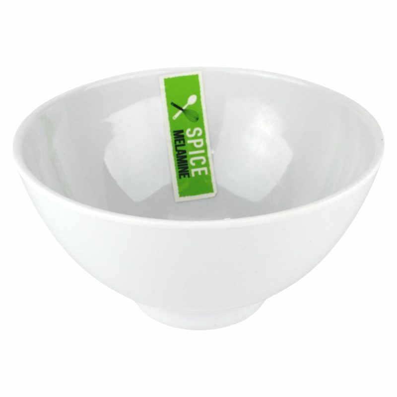 Plates, Platters & Bowls | White Round Melamine Serving Bowl 14Cm Catering & Kitchen Plates, Platters & Bowls