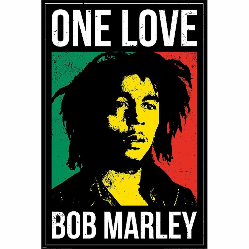 Props & Backdrops | Bob Marley One Love Poster Decor Props & Backdrops