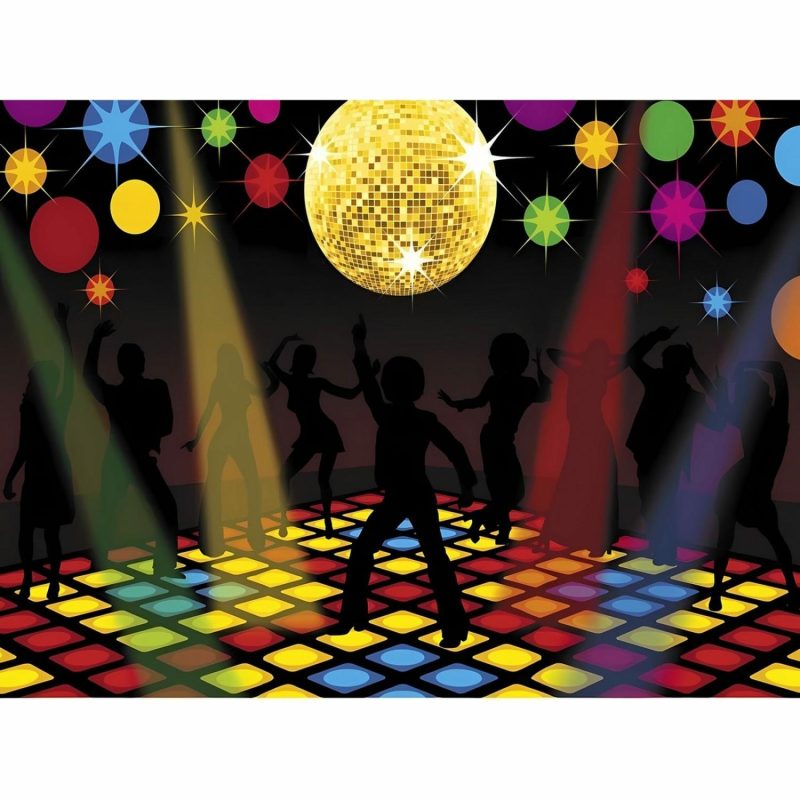 Props & Backdrops | Disco Dance Floor Fabric Backdrop Decor Props & Backdrops