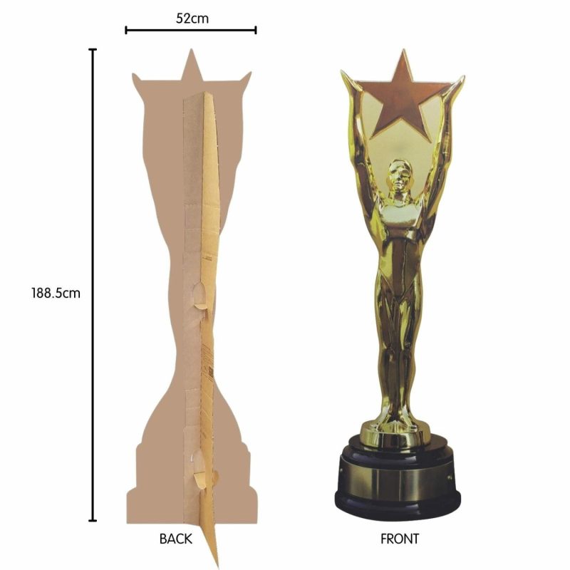 Props & Backdrops | Gold Statue Star Award Stand Up Photo Prop Decor Props & Backdrops