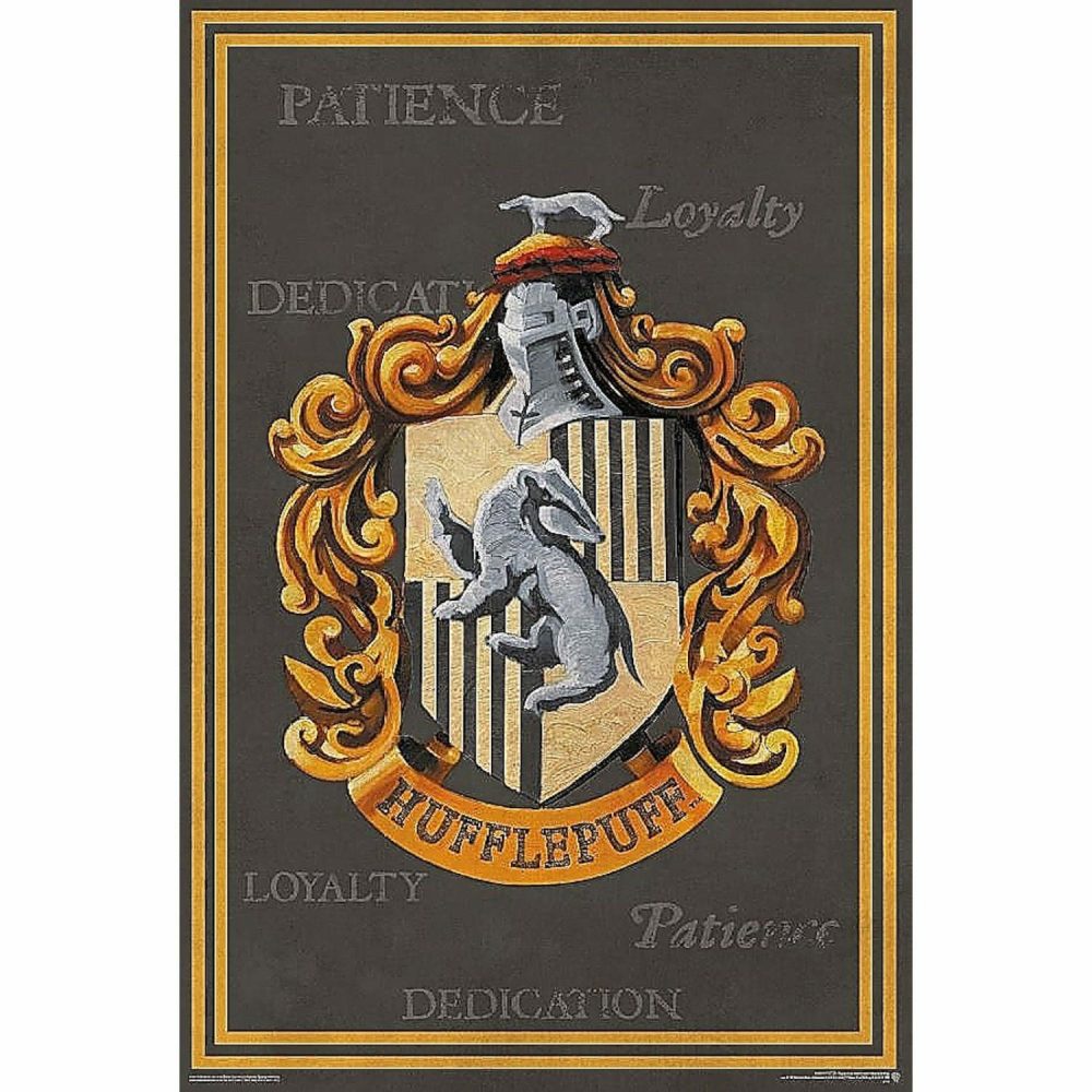 Props & Backdrops | Harry Potter Hufflepuff Crest Poster Decor Props & Backdrops