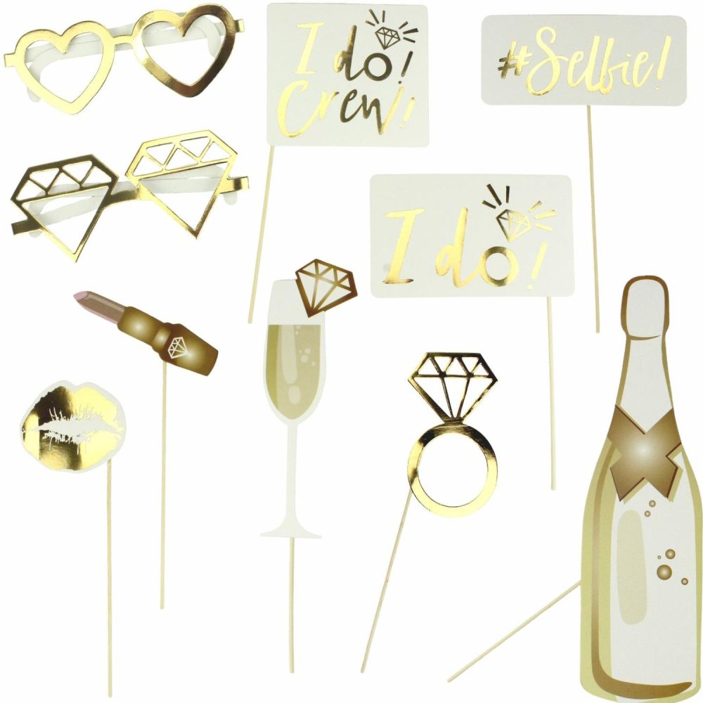 Props & Backdrops | I Do Crew Photo Booth Props (Set Of 10) Decor Props & Backdrops