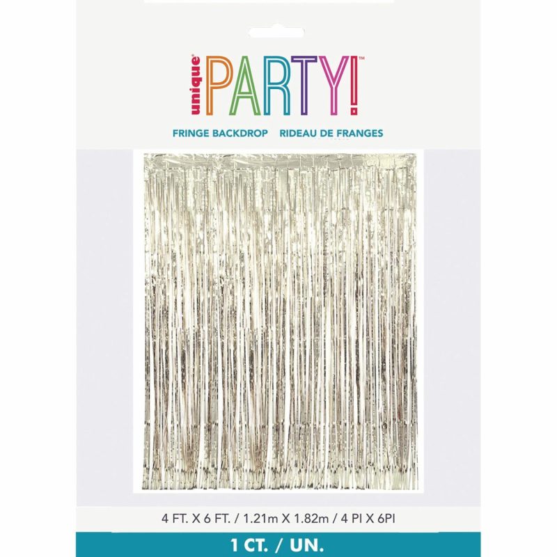 Props & Backdrops | Metallic Gold Foil Fringe Backdrop Decor Props & Backdrops