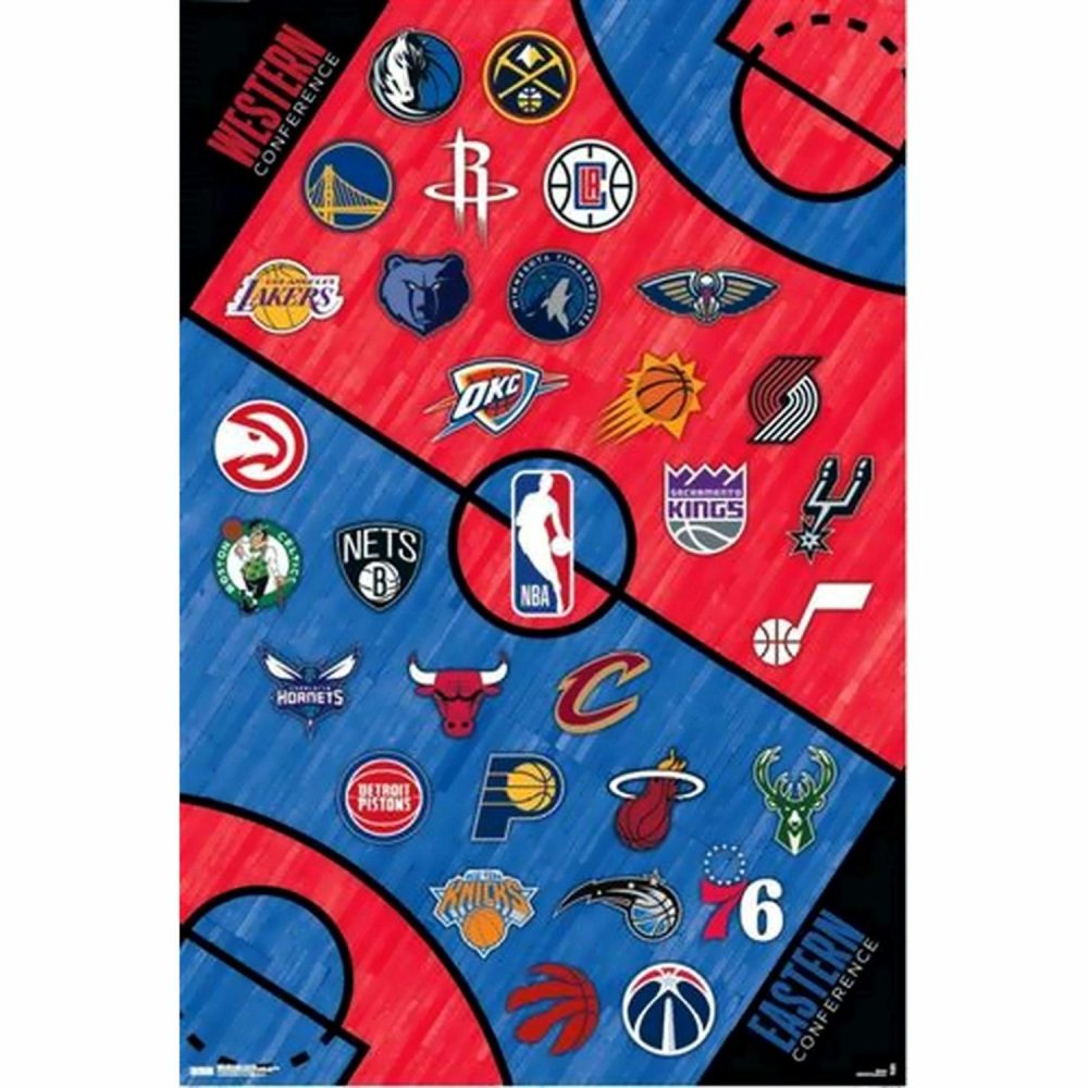 Props & Backdrops | Nba Basketball Poster Decor Props & Backdrops