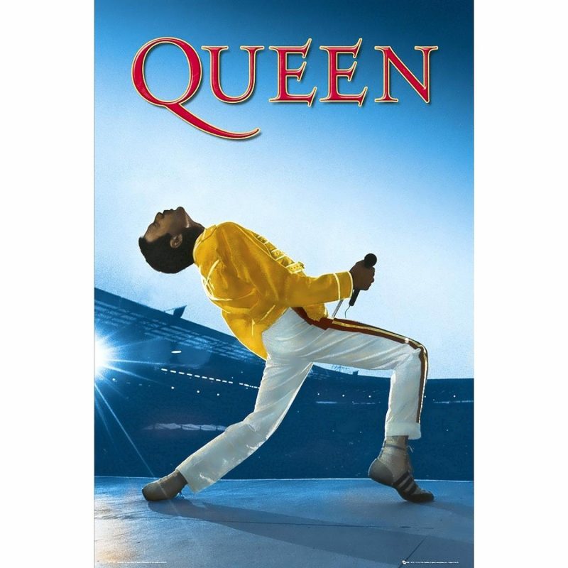 Props & Backdrops | Queen Wembley Bravado Poster Decor Props & Backdrops