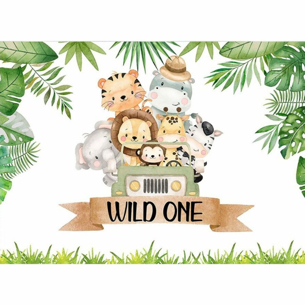 Props & Backdrops | Wild One Fabric Backdrop Decor Props & Backdrops