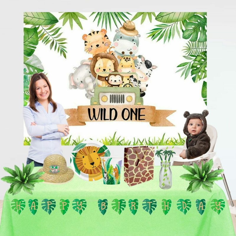 Props & Backdrops | Wild One Fabric Backdrop Decor Props & Backdrops