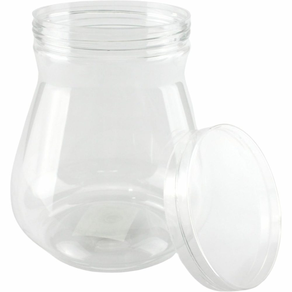 Storage & Containers | Clear Bottleneck Shape Screw Top Jar 800Ml Catering & Kitchen Storage & Containers