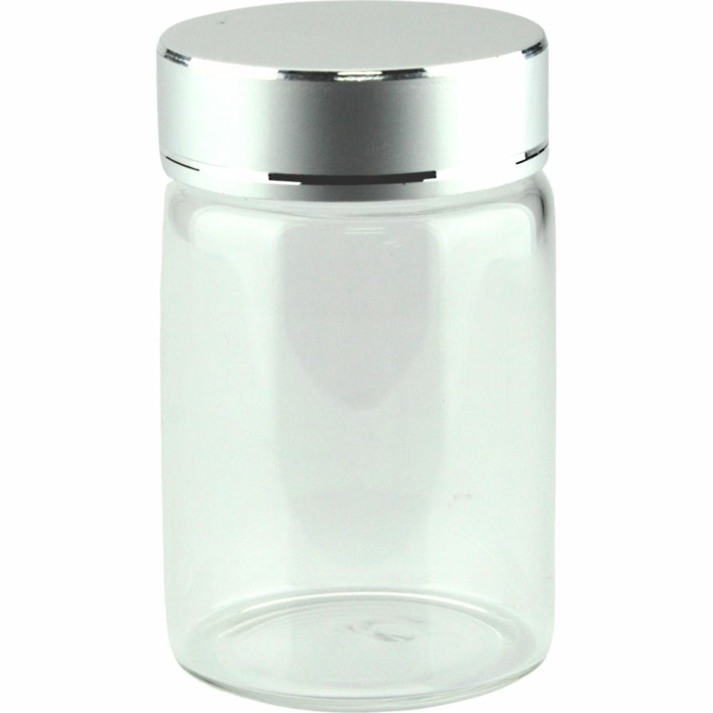 Storage & Containers | Clear Glass Round Screw Top Jar 100Ml Catering & Kitchen Storage & Containers