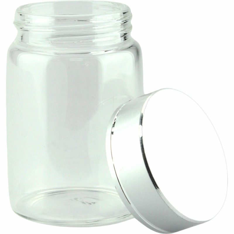 Storage & Containers | Clear Glass Round Screw Top Jar 100Ml Catering & Kitchen Storage & Containers