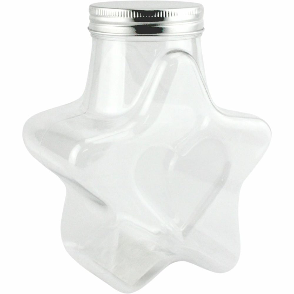 Storage & Containers | Clear Star Shape Screw Top Jar 500Ml Catering & Kitchen Storage & Containers