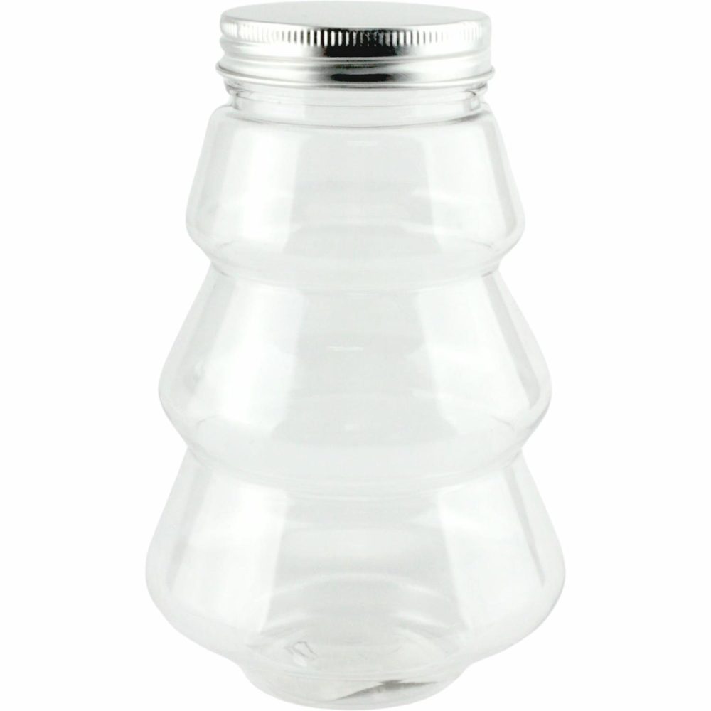 Storage & Containers | Clear Tree Shape Screw Top Jar 500Ml Catering & Kitchen Storage & Containers