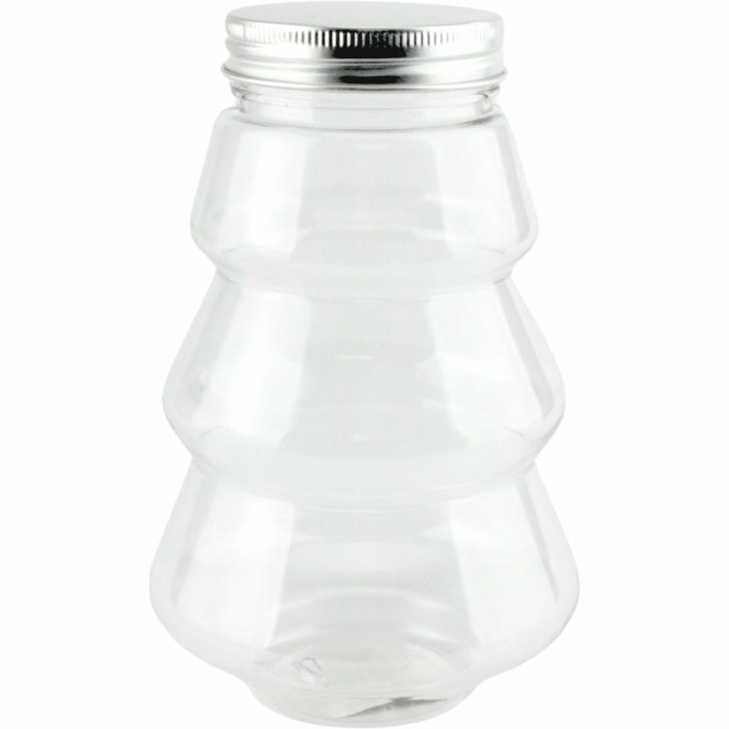 Storage & Containers | Clear Tree Shape Screw Top Jar 500Ml Catering & Kitchen Storage & Containers