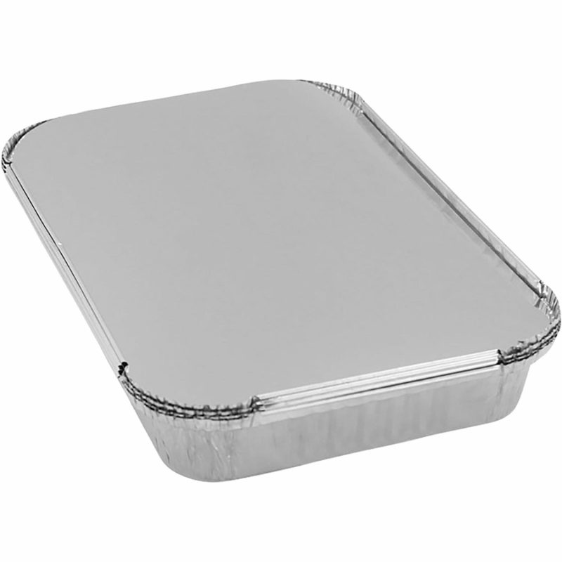 Storage & Containers | Foil Oven Trays With Lids 31.5Cm X 21Cm X 4.5Cm (Pack Of 10) Catering & Kitchen Storage & Containers