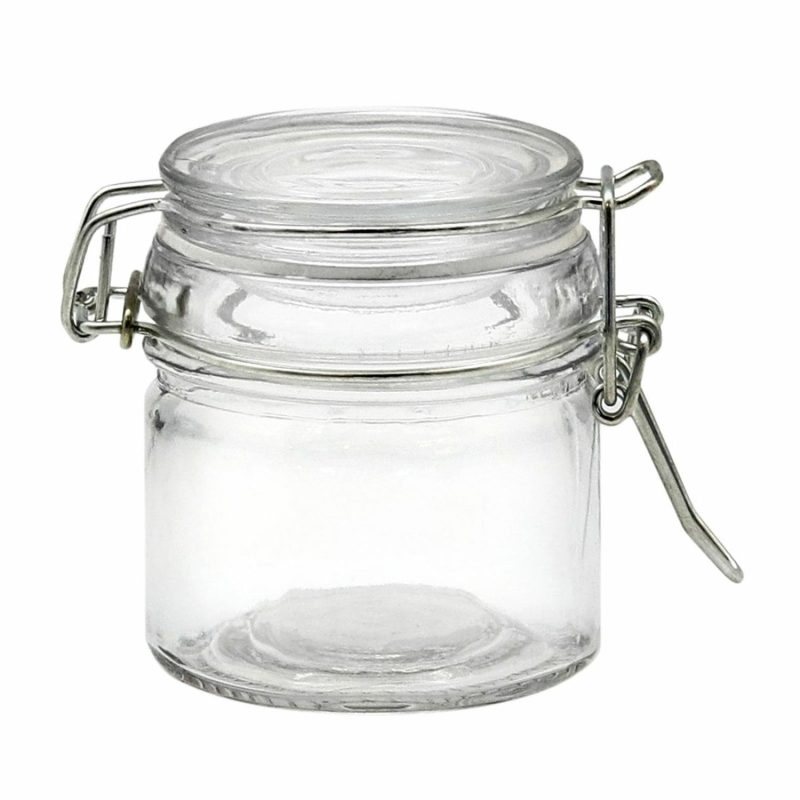 Storage & Containers | Fresco Mini Glass Clip Lock Jar 100Ml Catering & Kitchen Storage & Containers