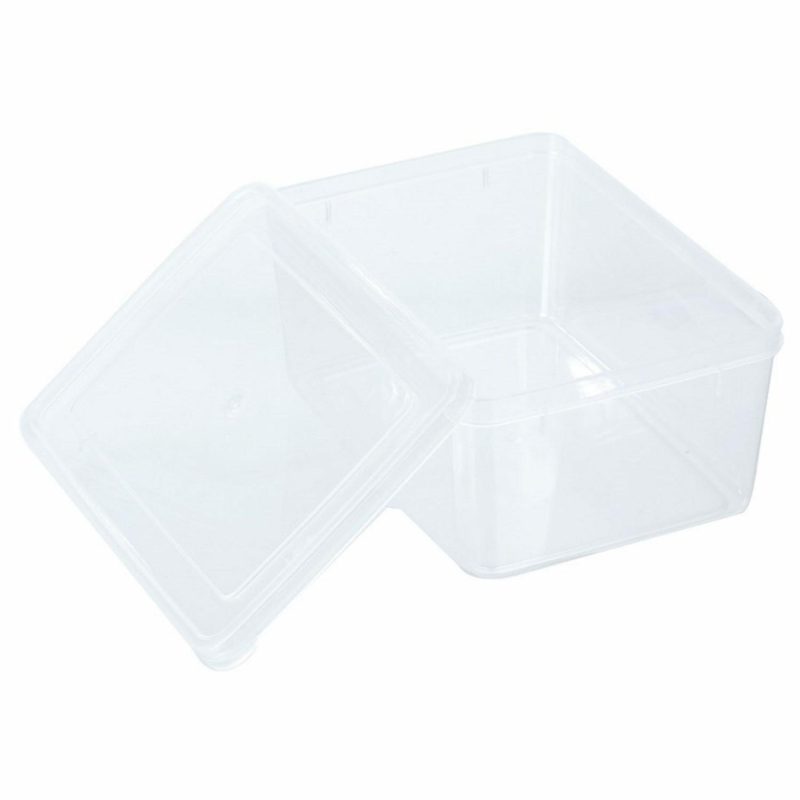 Storage & Containers | Keep Fresh Clear Stackable Plastic Food Container 1.5L Catering & Kitchen Storage & Containers