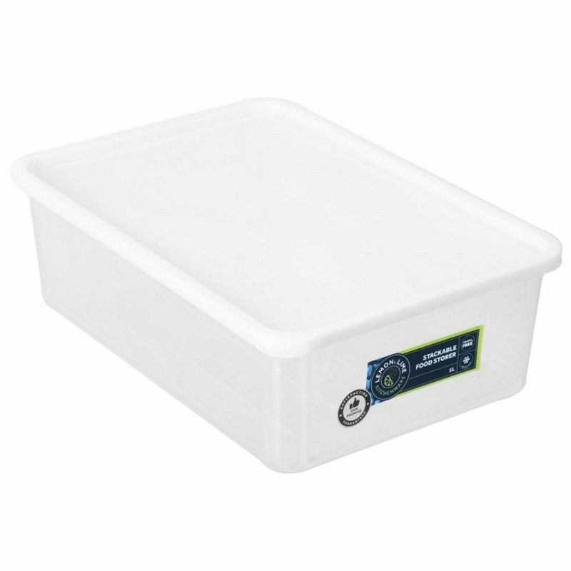 Storage & Containers | Keep Fresh Stackable Plastic Food Container 5L Catering & Kitchen Storage & Containers