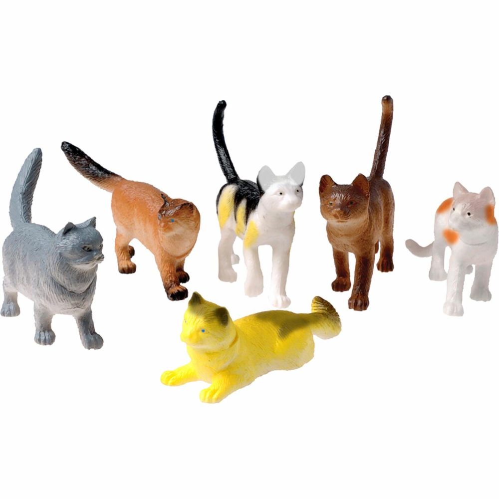 Toys | Cat Plastic Toy Figures (Pack Of 12) Toys Toys