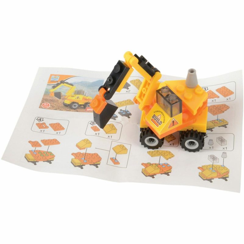 Toys | Construction Vehicles Bricks Building Sets (Pack Of 12) Toys Toys