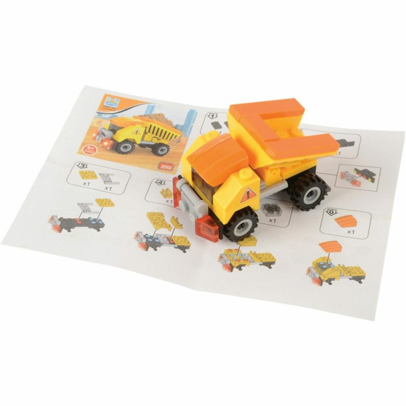 Toys | Construction Vehicles Bricks Building Sets (Pack Of 12) Toys Toys