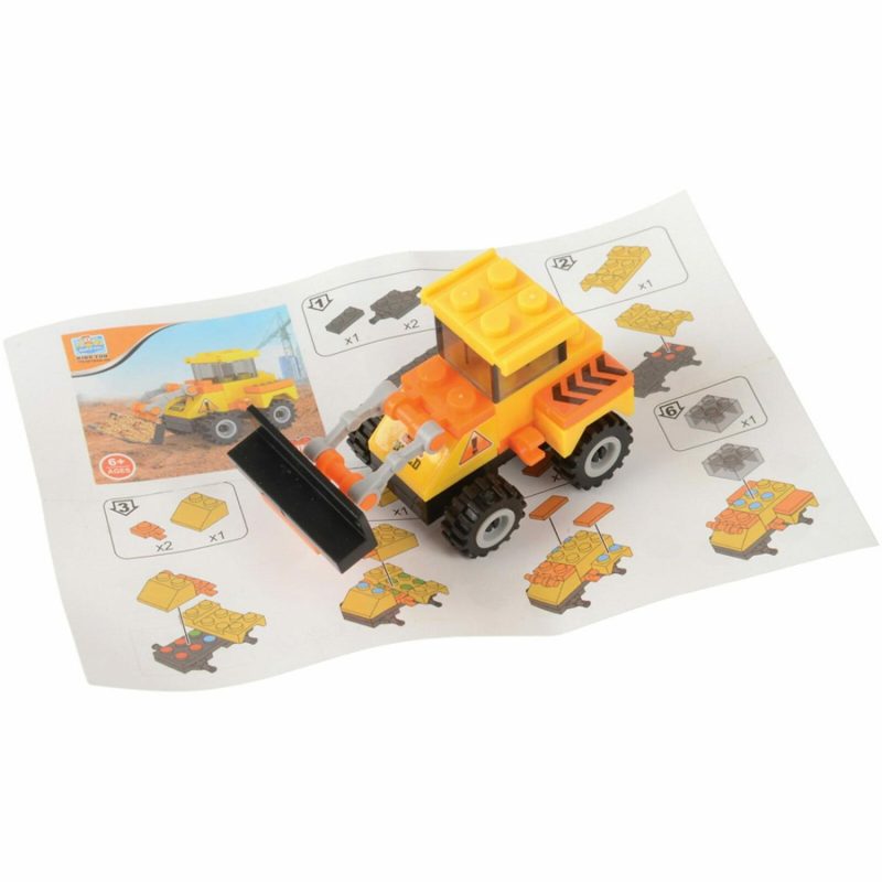 Toys | Construction Vehicles Bricks Building Sets (Pack Of 12) Toys Toys