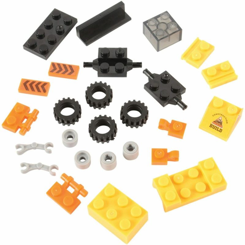 Toys | Construction Vehicles Bricks Building Sets (Pack Of 12) Toys Toys