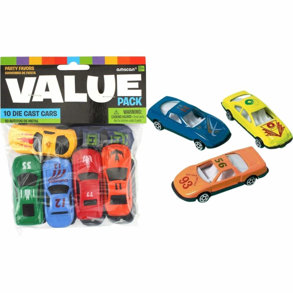 Toys | Die Cast Racing Car Set (Pack Of 10) Toys Toys