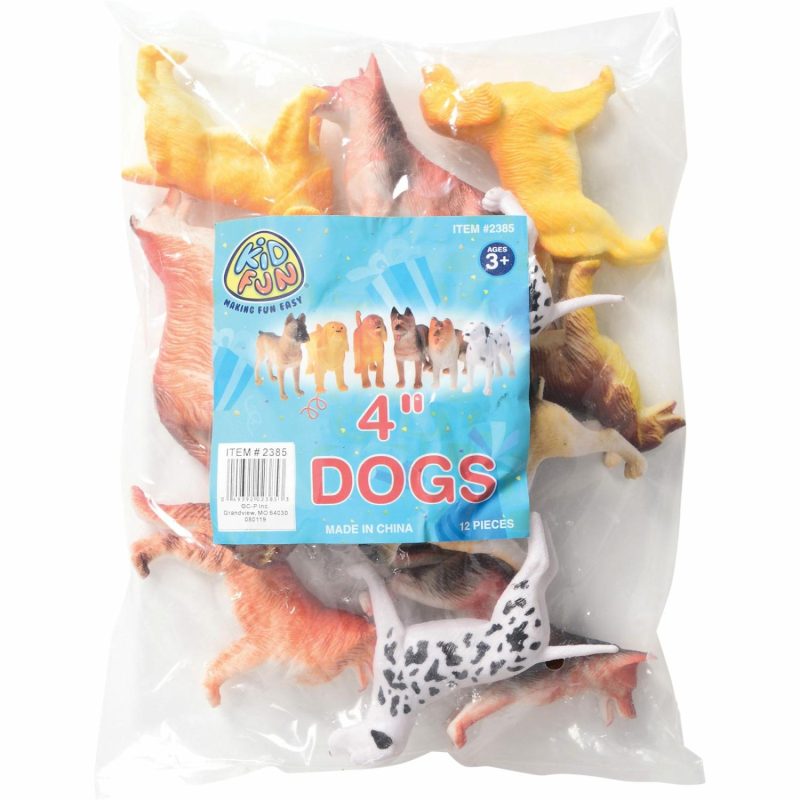 Toys | Dog Plastic Toy Figures (Pack Of 12) Toys Toys