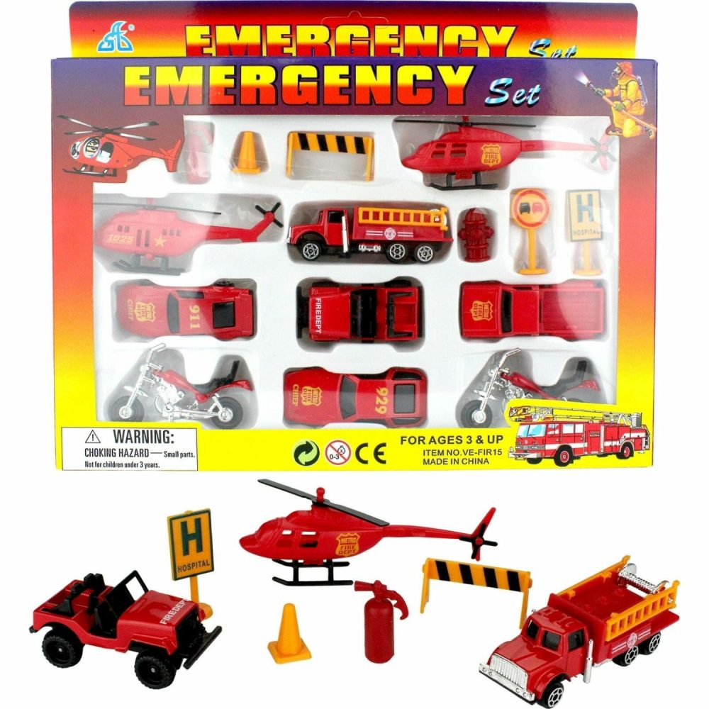 Toys | Fire Department Emergency Playset Toys Toys