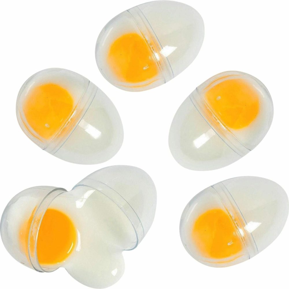 Toys | Plastic Egg Yolk Slime (Box Of 12) Toys Toys