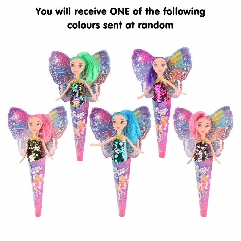 Toys | Sequin Fairy Cone Doll (1 Only) Toys Toys