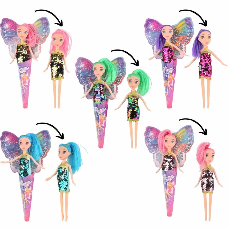 Toys | Sequin Fairy Cone Doll (1 Only) Toys Toys