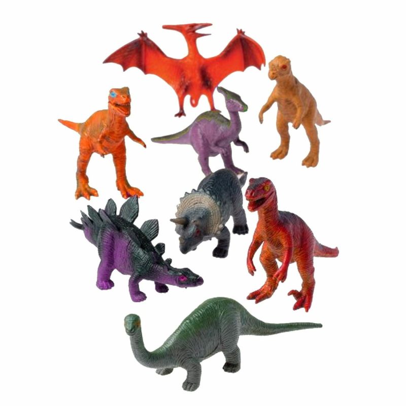 Toys | Wild Dinosaur Plastic Toys (Pack Of 12) Toys Toys